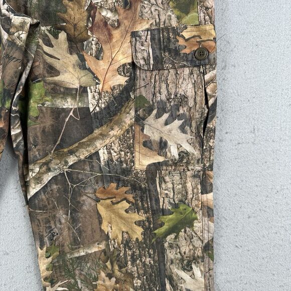 True Timber Cargo Pants Men’s 2XL Green Kanati Camo Hunting Ripstop Straight Leg - Picture 2 of 16